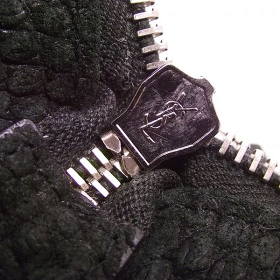 Saint Laurent Leather Croc Medium Downtown 10 of 11