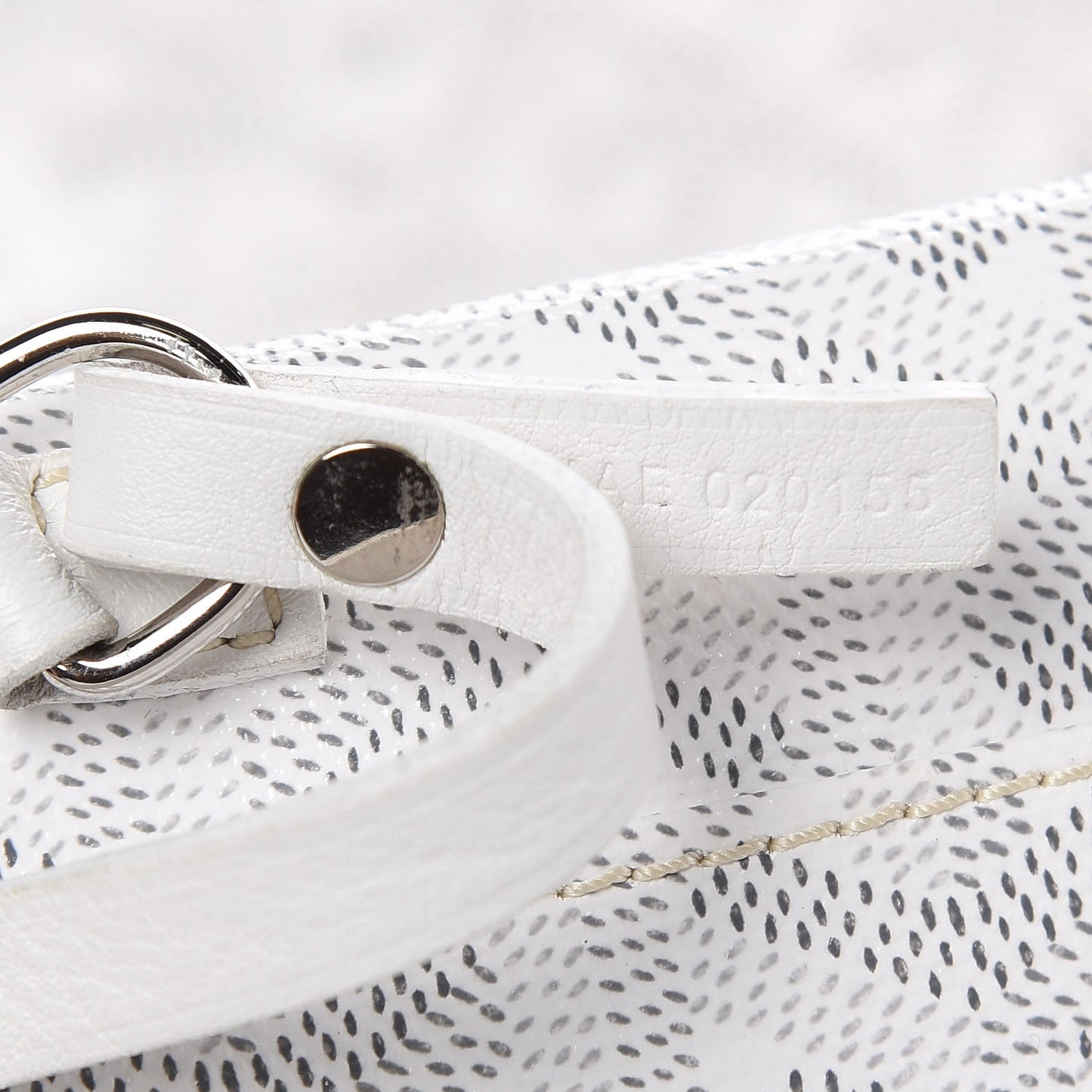 Goyardine Saint Louis PM White