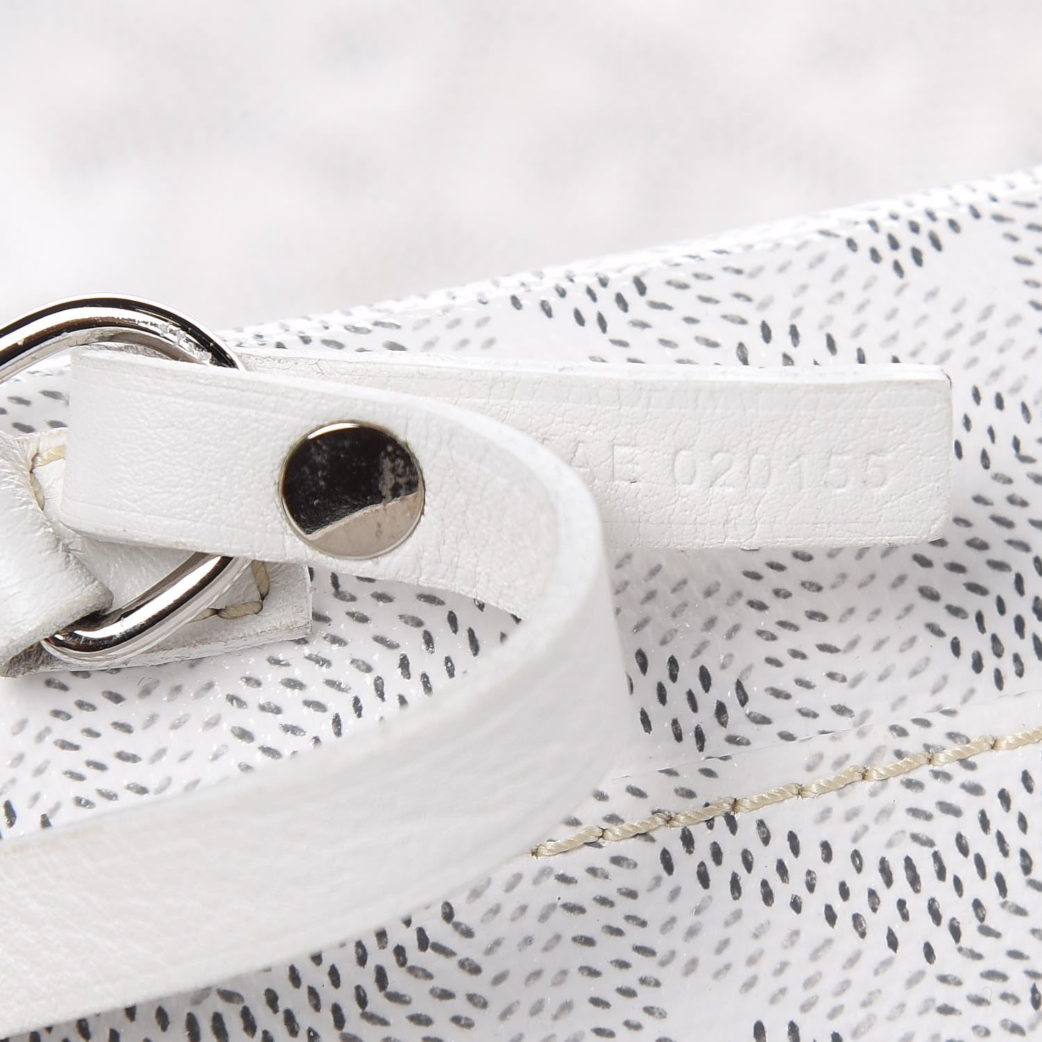 Goyard Goyardine Saint Louis PM White 7 of 14