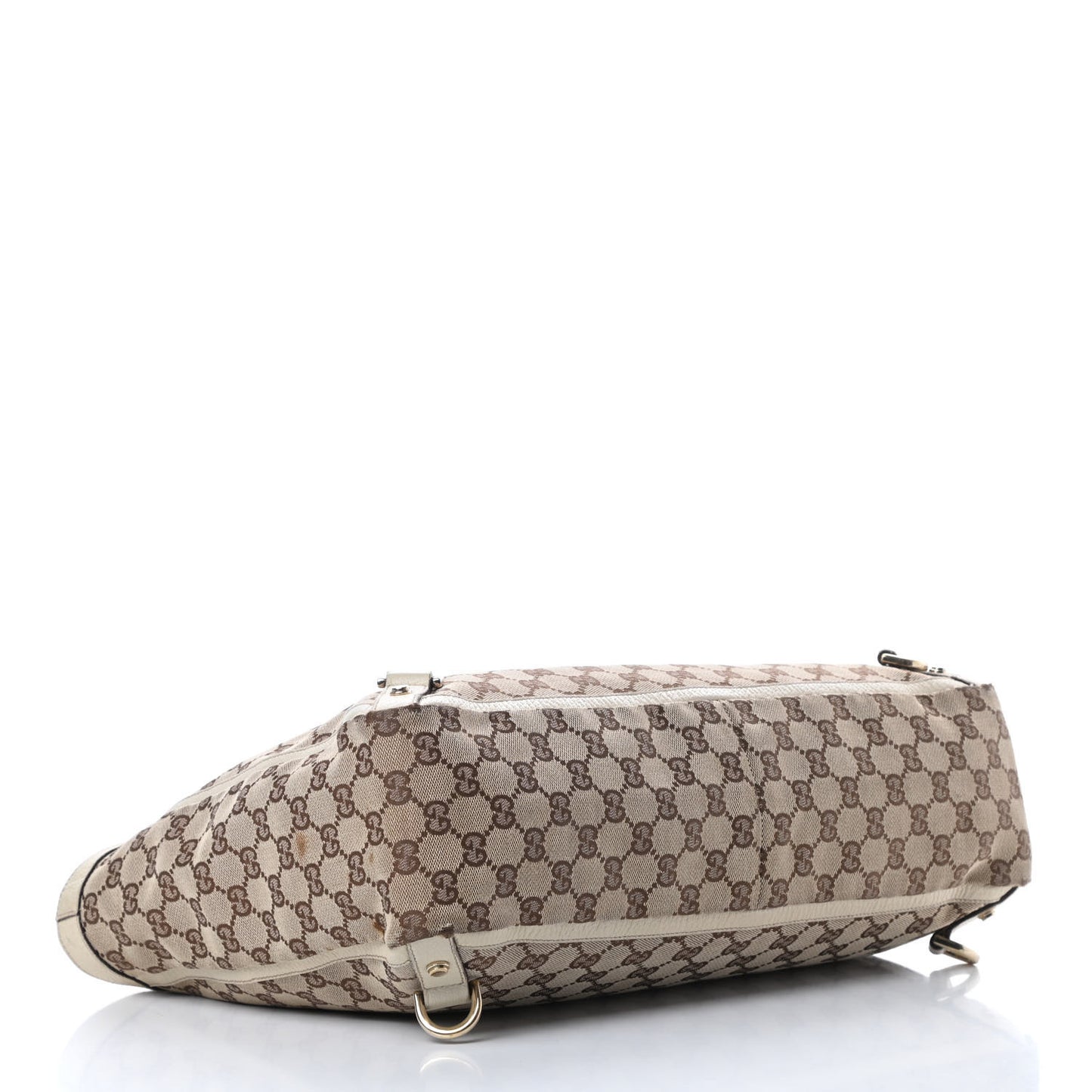 Monogram Large Abbey Tote Off White