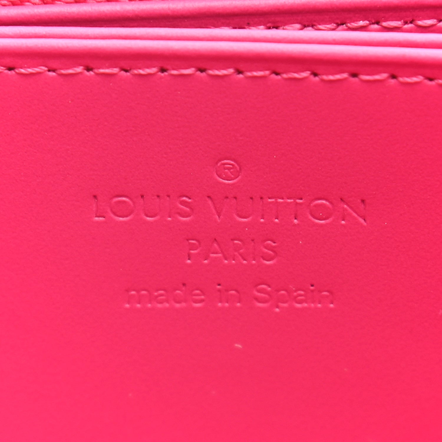 Louis Vuitton Vernis Valentine Zippy Wallet Fuchsia 5 of 10