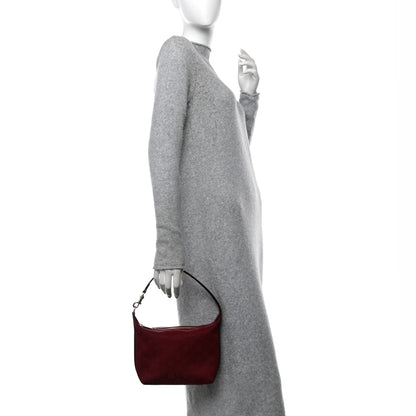 Gucci GG Monogram Mini Hobo Rosso Ancora 2 of 9