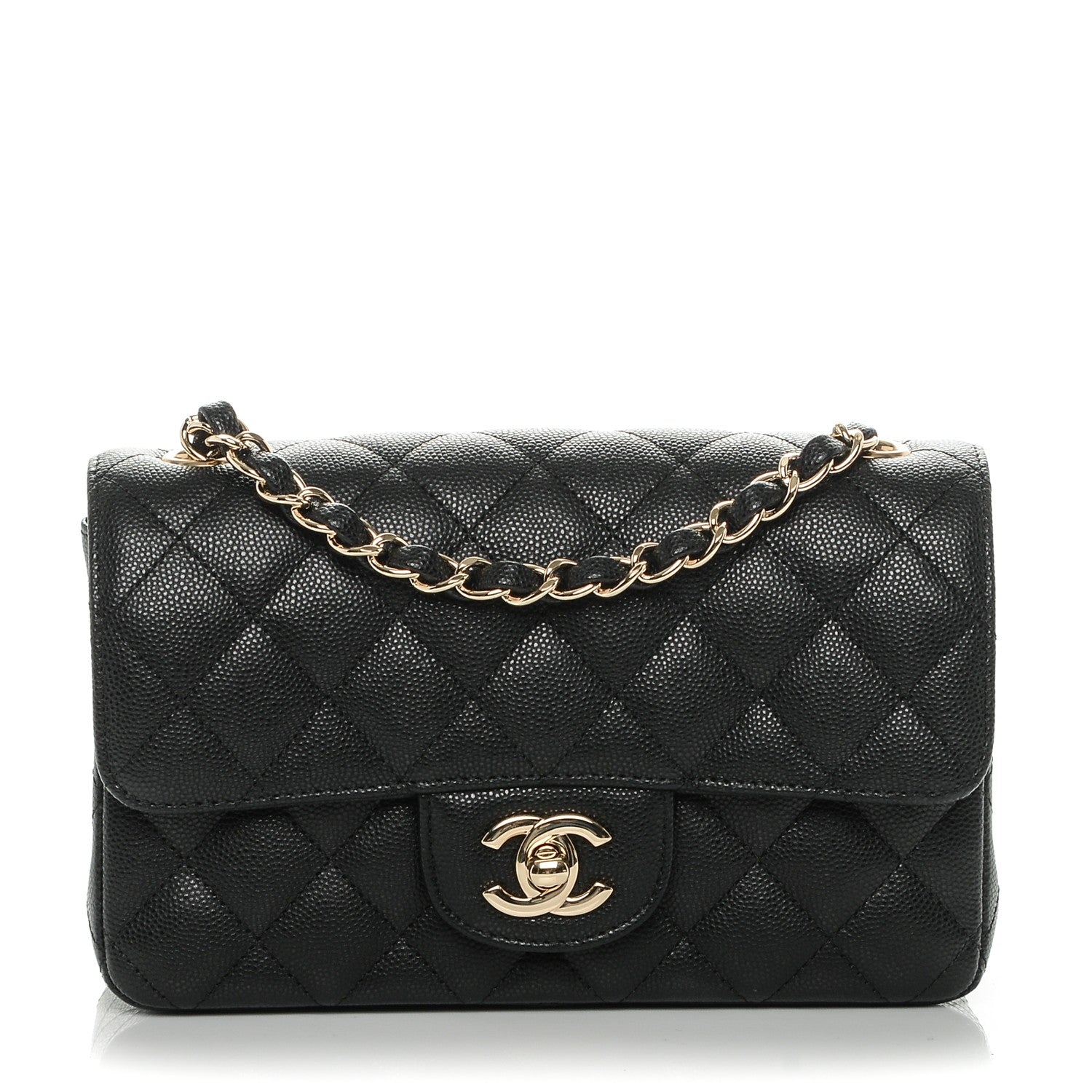 Chanel Caviar Quilted Mini Rectangular Flap Black 1 of 7