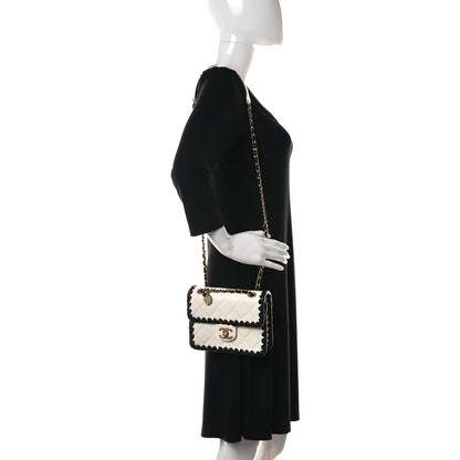 Chanel Braided Calfskin Mini My Own Frame Flap White 2 of 13
