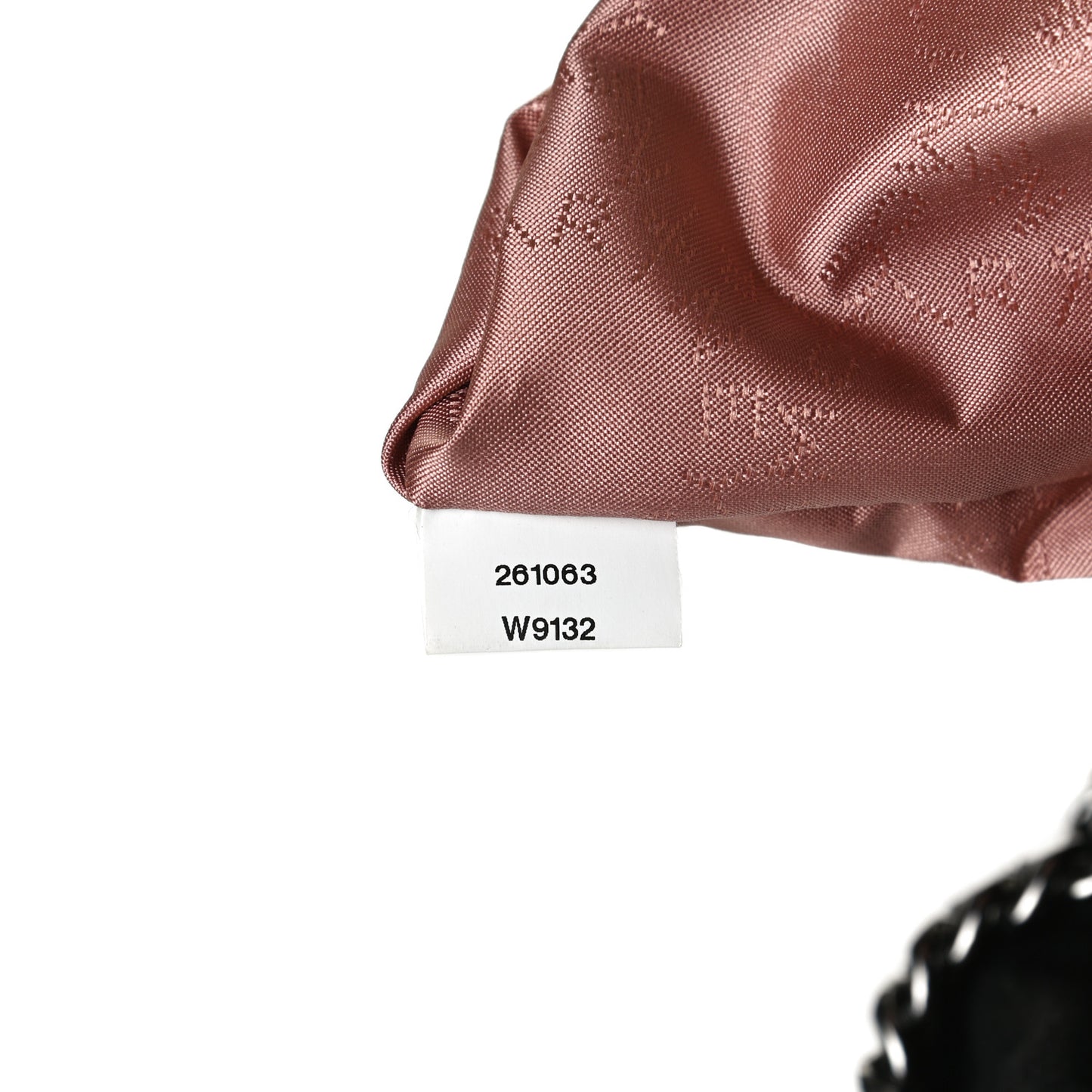 Shaggy Deer Small Falabella Tote Black