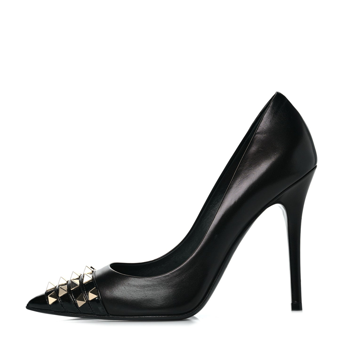 Kidskin Rockstud Alcove 110mm Pumps 37 Black
