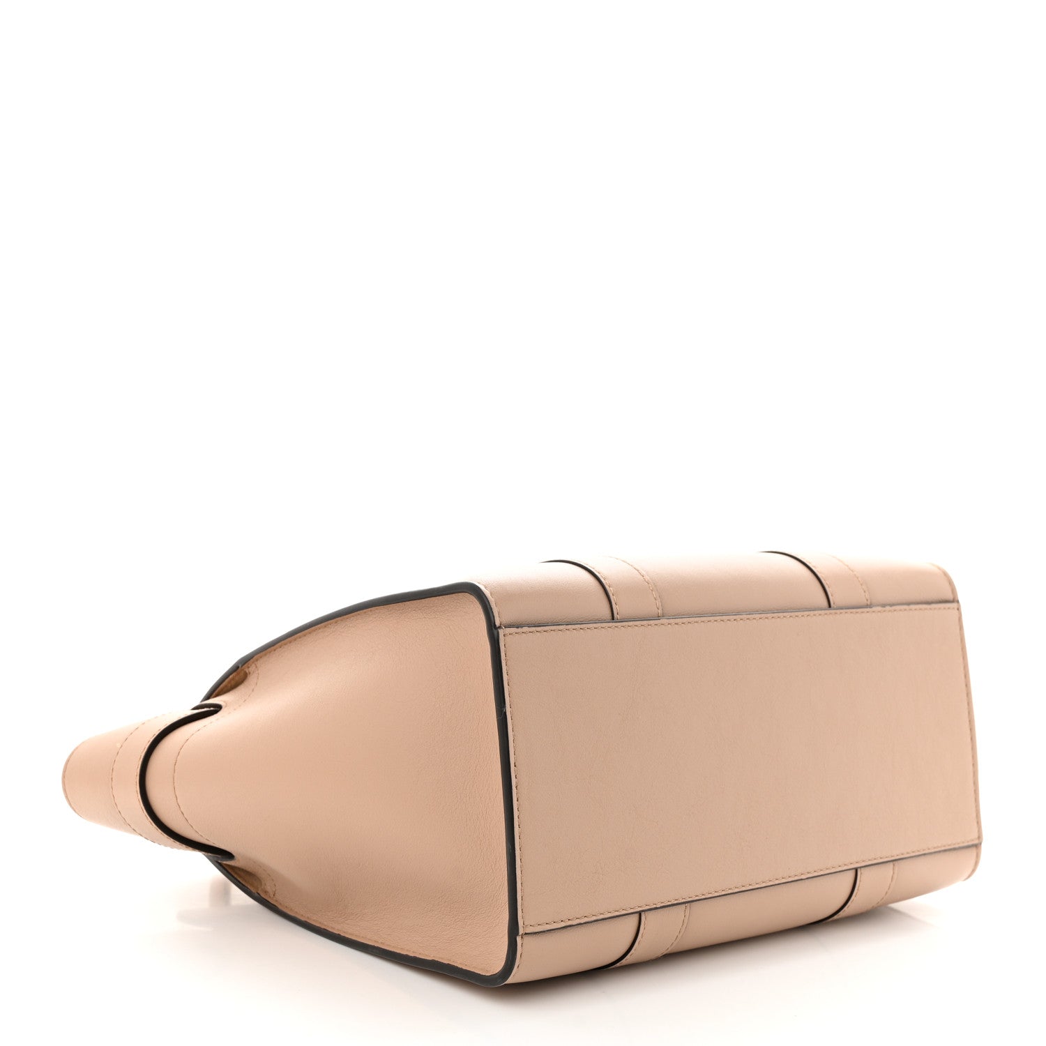 Mulberry Micro Classic Grain Calfskin Small Bayswater Zip Tote Maple 4 of 13