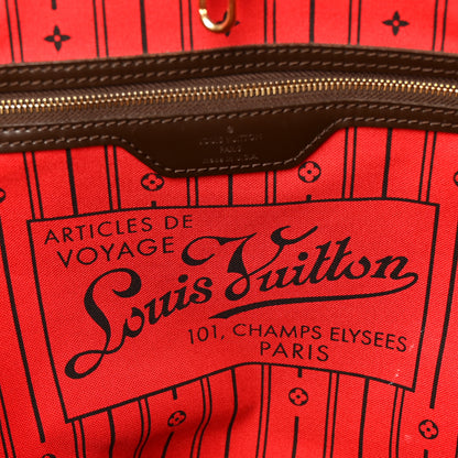 Louis Vuitton Damier Ebene Neverfull GM 6 of 10