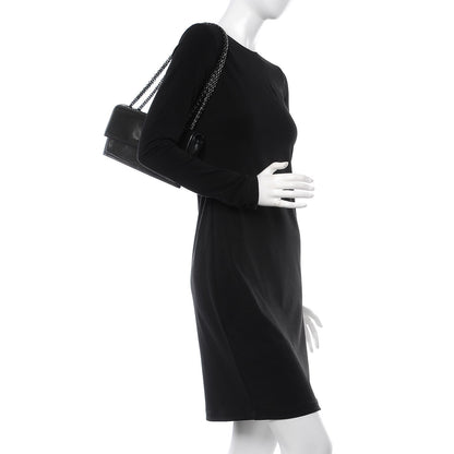 Chanel Patent Mademoiselle Single Flap So Black 2 of 10