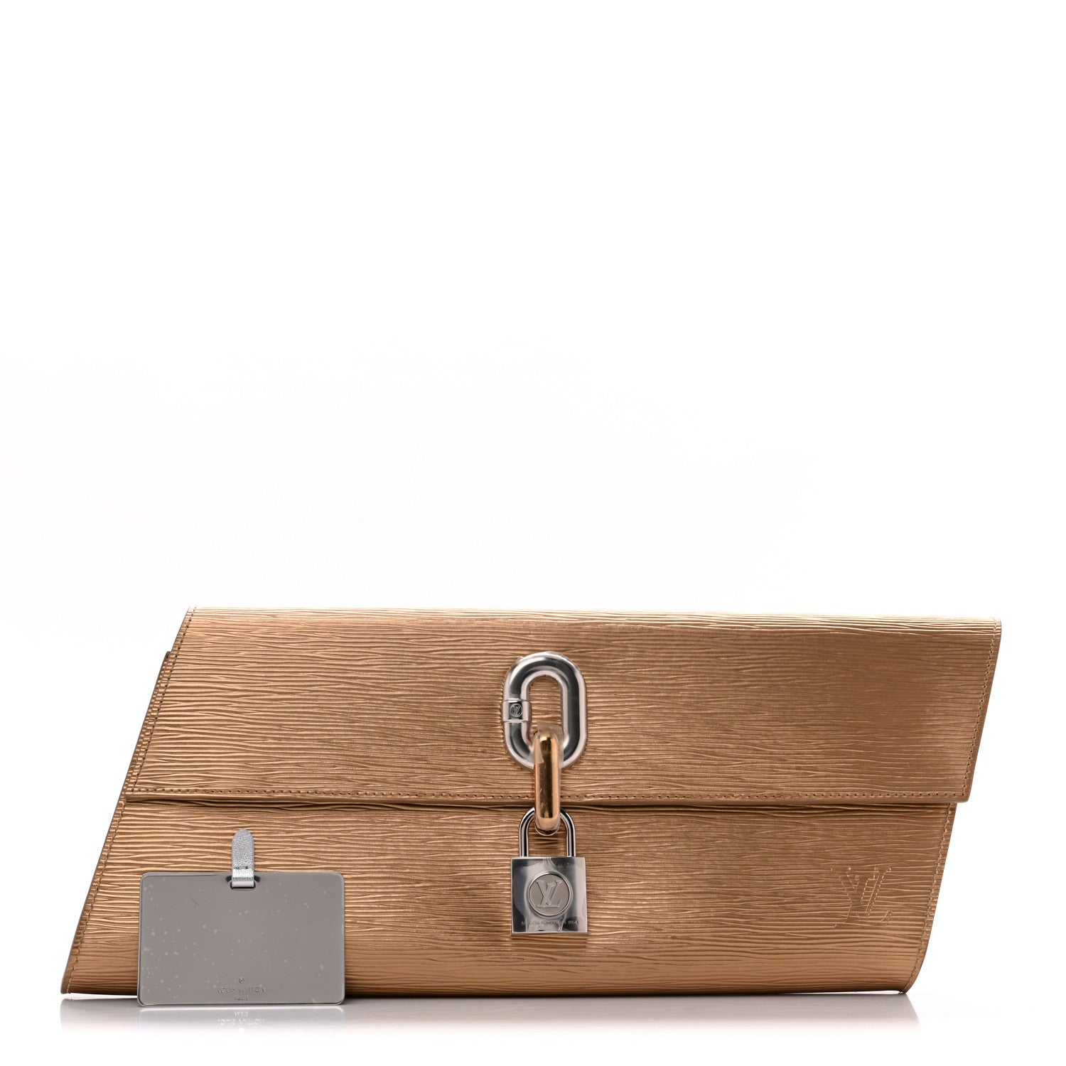 Louis Vuitton Epi Blade Clutch Bronze 2 of 8
