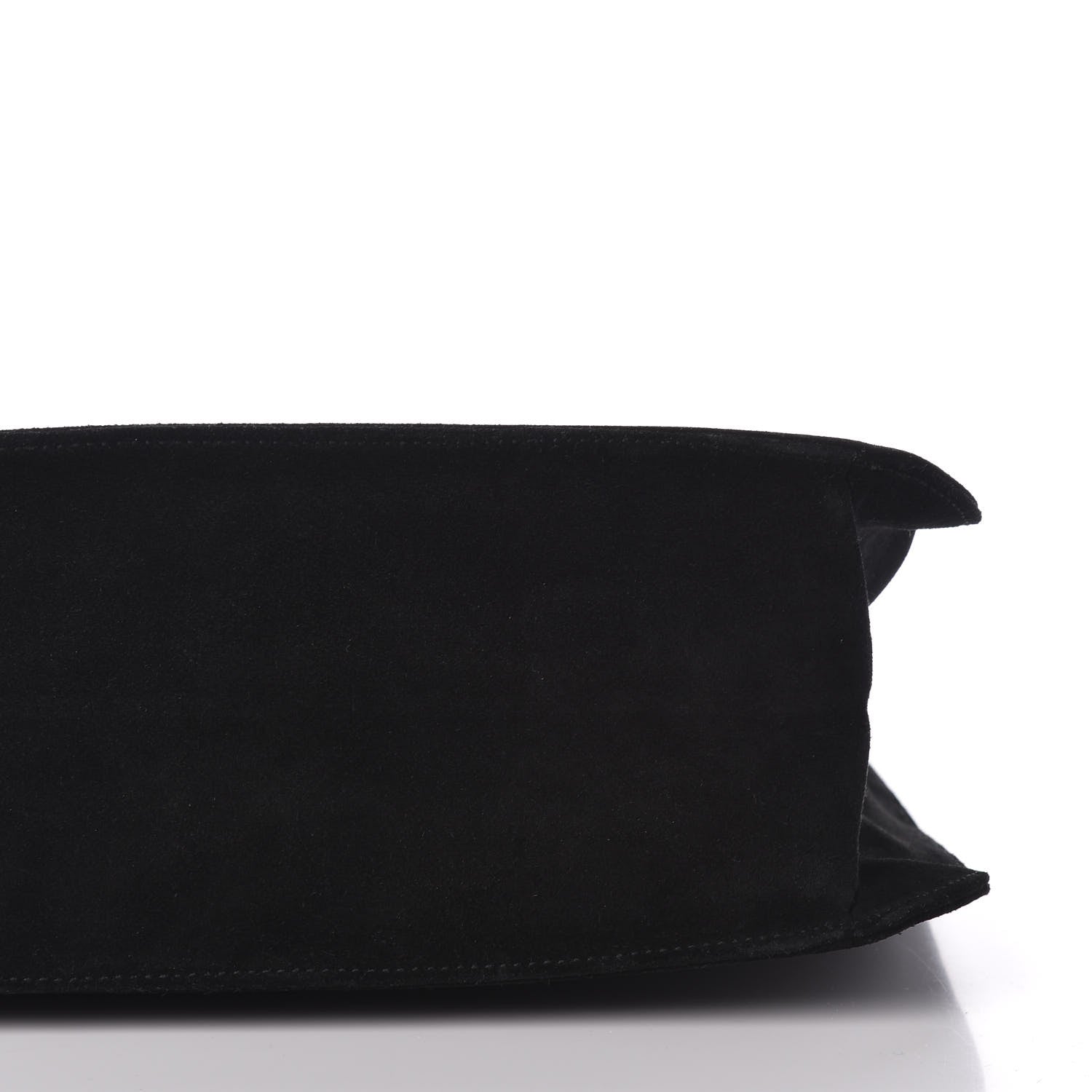 Gucci Suede Shoulder Bag Black 11 of 12