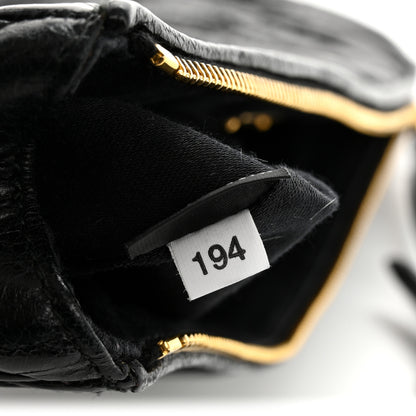 Miu Miu Nappa Matelasse Wristlet Black 8 of 11