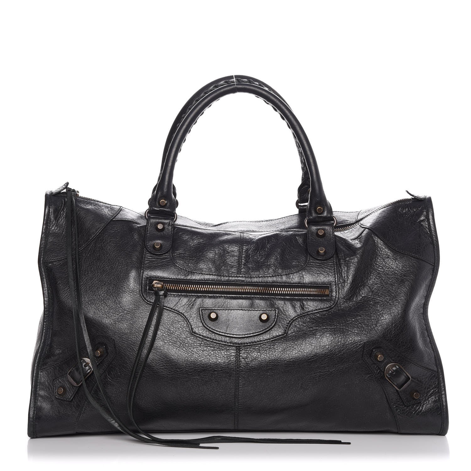 Balenciaga Agneau Classic Hardware Work Black 1 of 7
