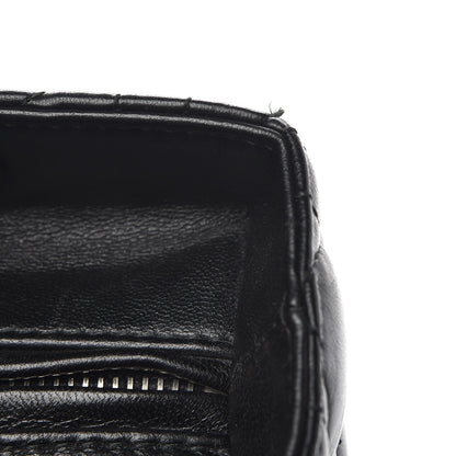 Christian Dior Lambskin Cannage Medium Lady Dior Black 9 of 9