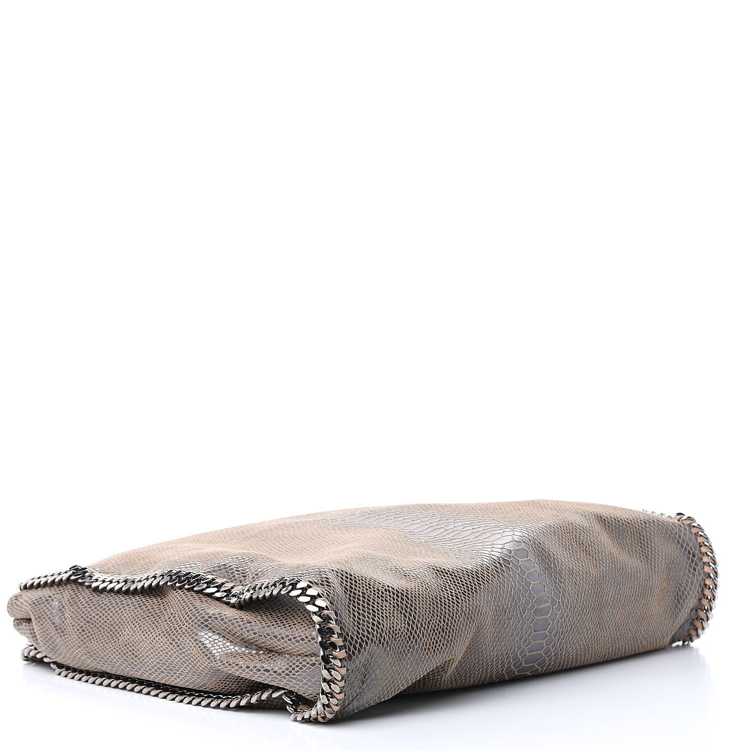 Stella McCartney Eco Python Big Falabella Tote Brown 4 of 9