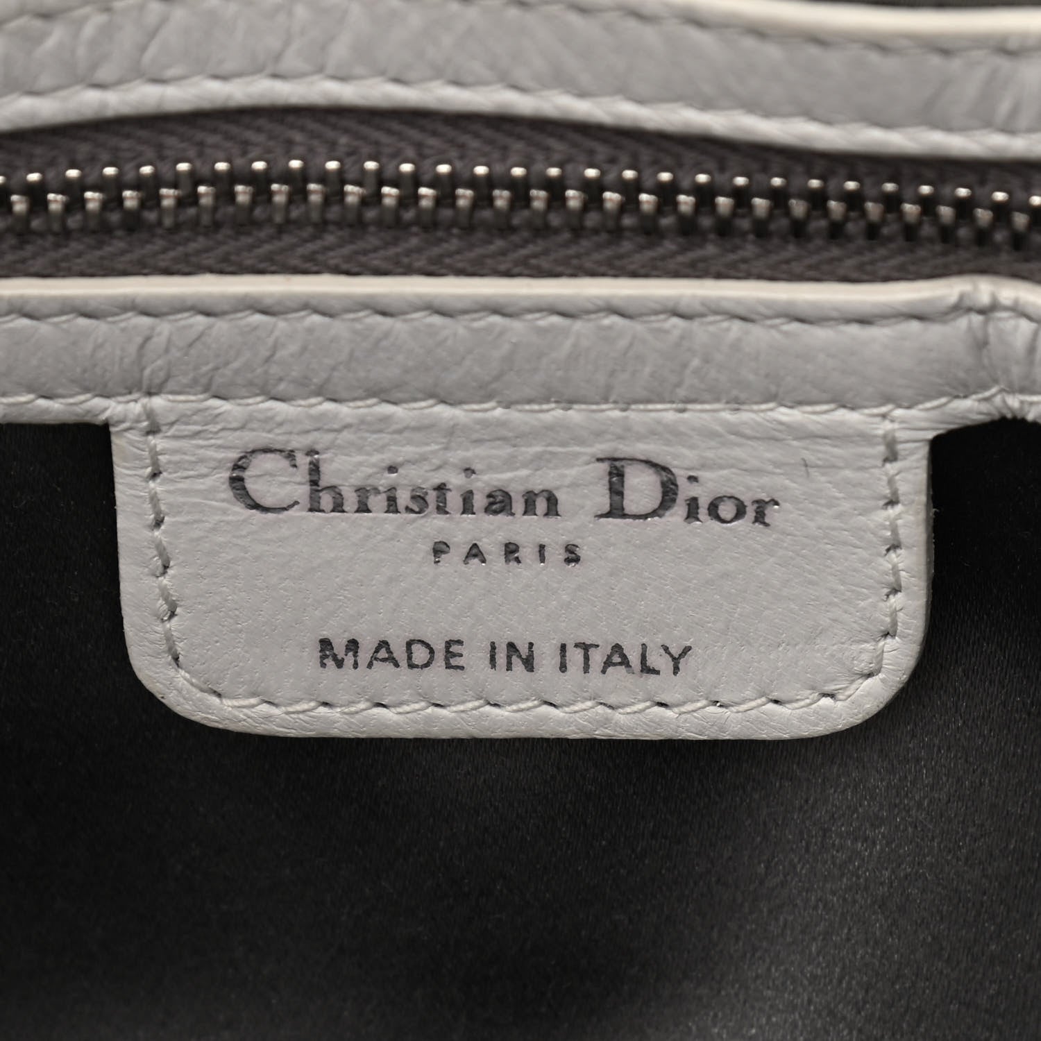 Christian Dior Rabbit Fur Medium Lady Dior Ivory 6 of 9