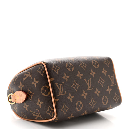 Louis Vuitton Monogram Speedy Bandouliere 20 Black 4 of 10