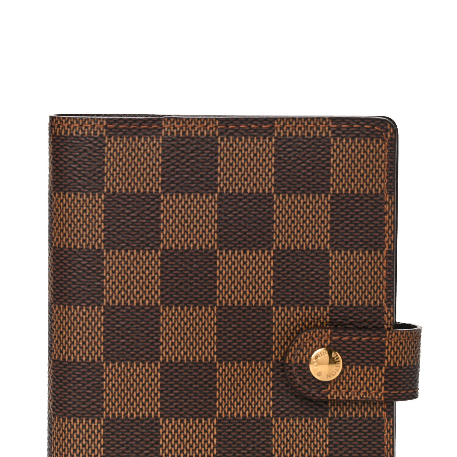 Louis Vuitton Damier Ebene Small Ring Agenda Cover 7 of 9
