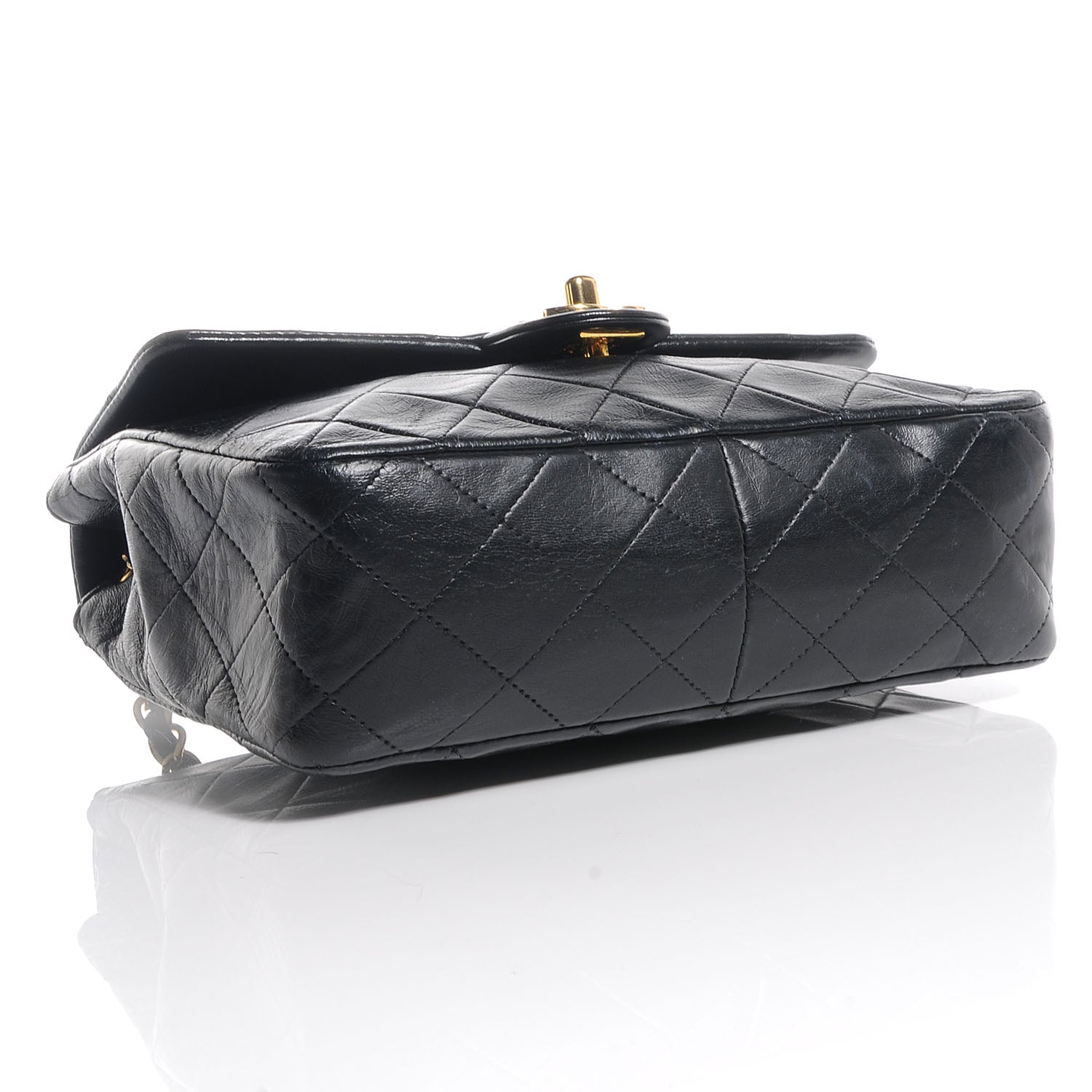 Chanel Lambskin Mini Flap Black 11 of 14