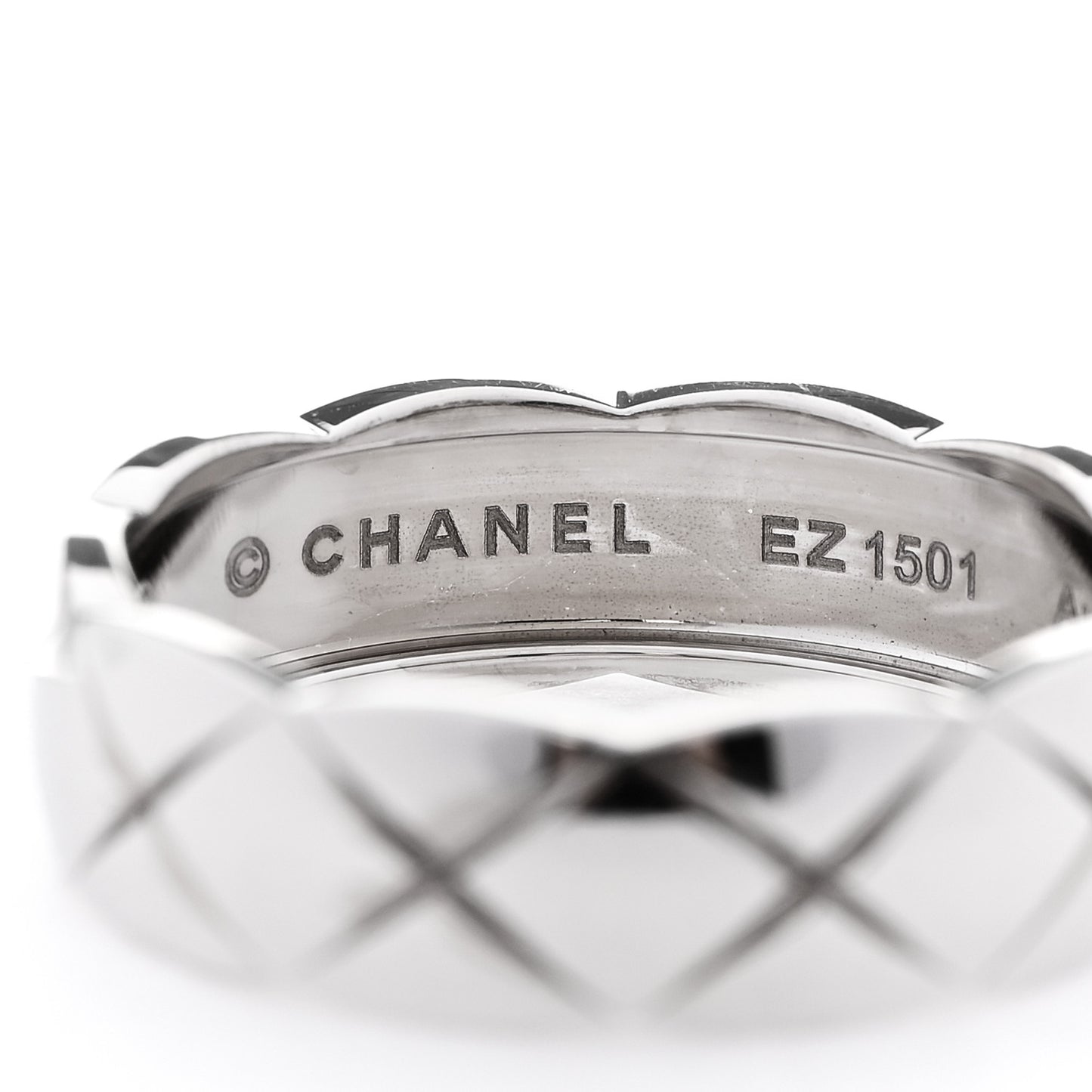 18K White Gold Small Coco Crush Ring 62 10