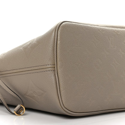 Louis Vuitton Empreinte Monogram Giant Neverfull MM Tourterelle 8 of 9