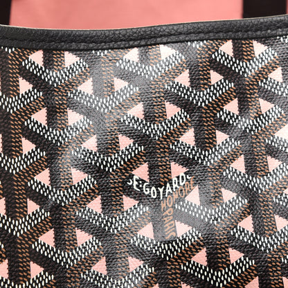 Goyard Goyardine Saint Louis Claire Voie PM Black Pink 6 of 8