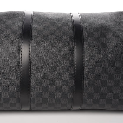 Louis Vuitton Damier Graphite Keepall Bandouliere 55 10 of 13