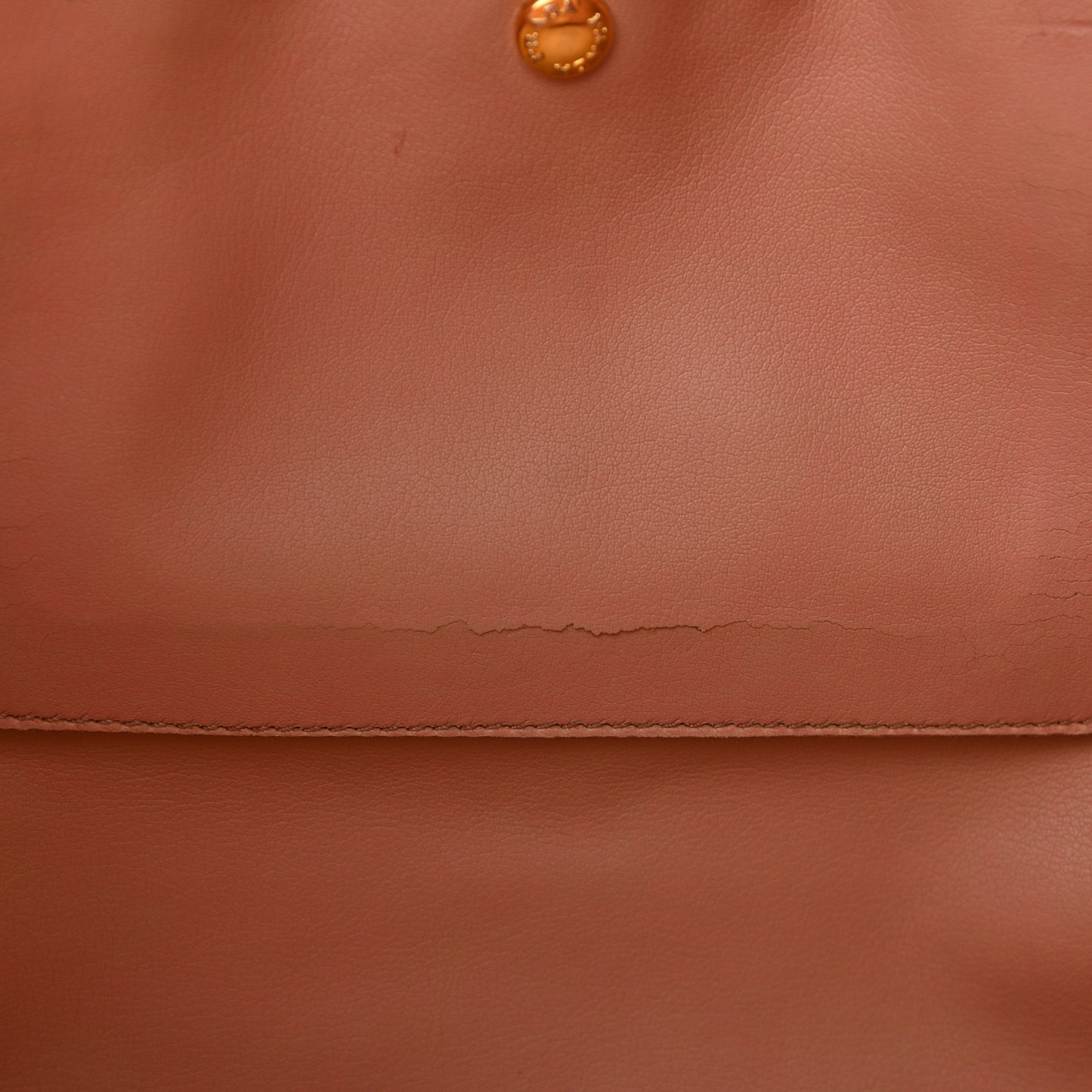 Ostrich Double Zip Tote Papaya