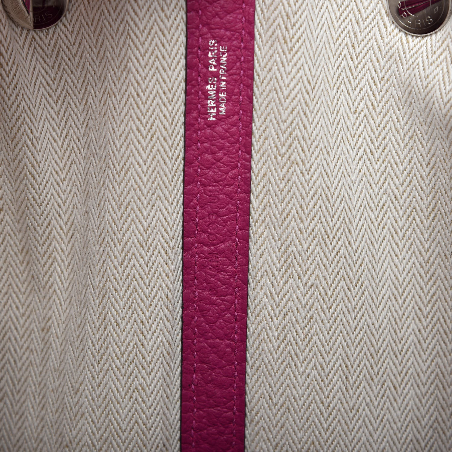 Hermes Vache Country Garden Party MM 36 Rose Pourpre 9 of 10