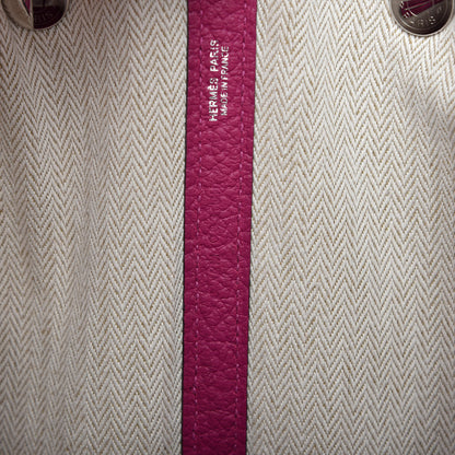 Hermes Vache Country Garden Party MM 36 Rose Pourpre 9 of 10