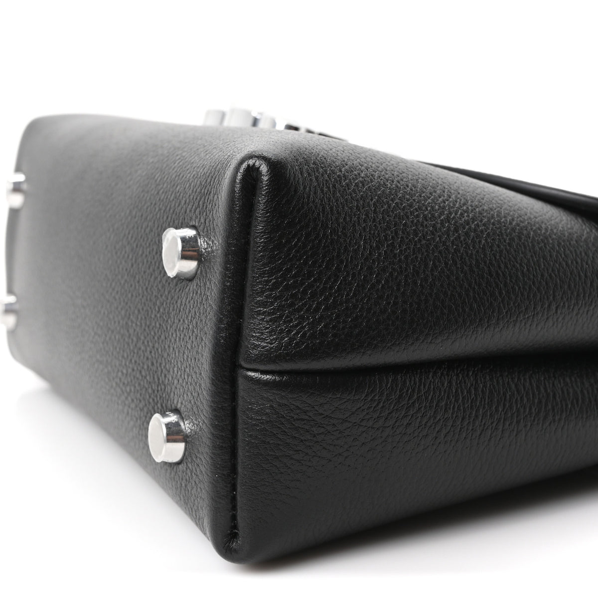 Supple Grained Calfskin Teen Nino Black
