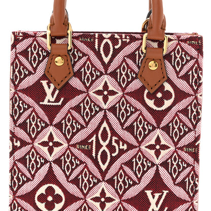 Louis Vuitton Jacquard Since 1854 Petit Sac Plat Bordeaux 8 of 10