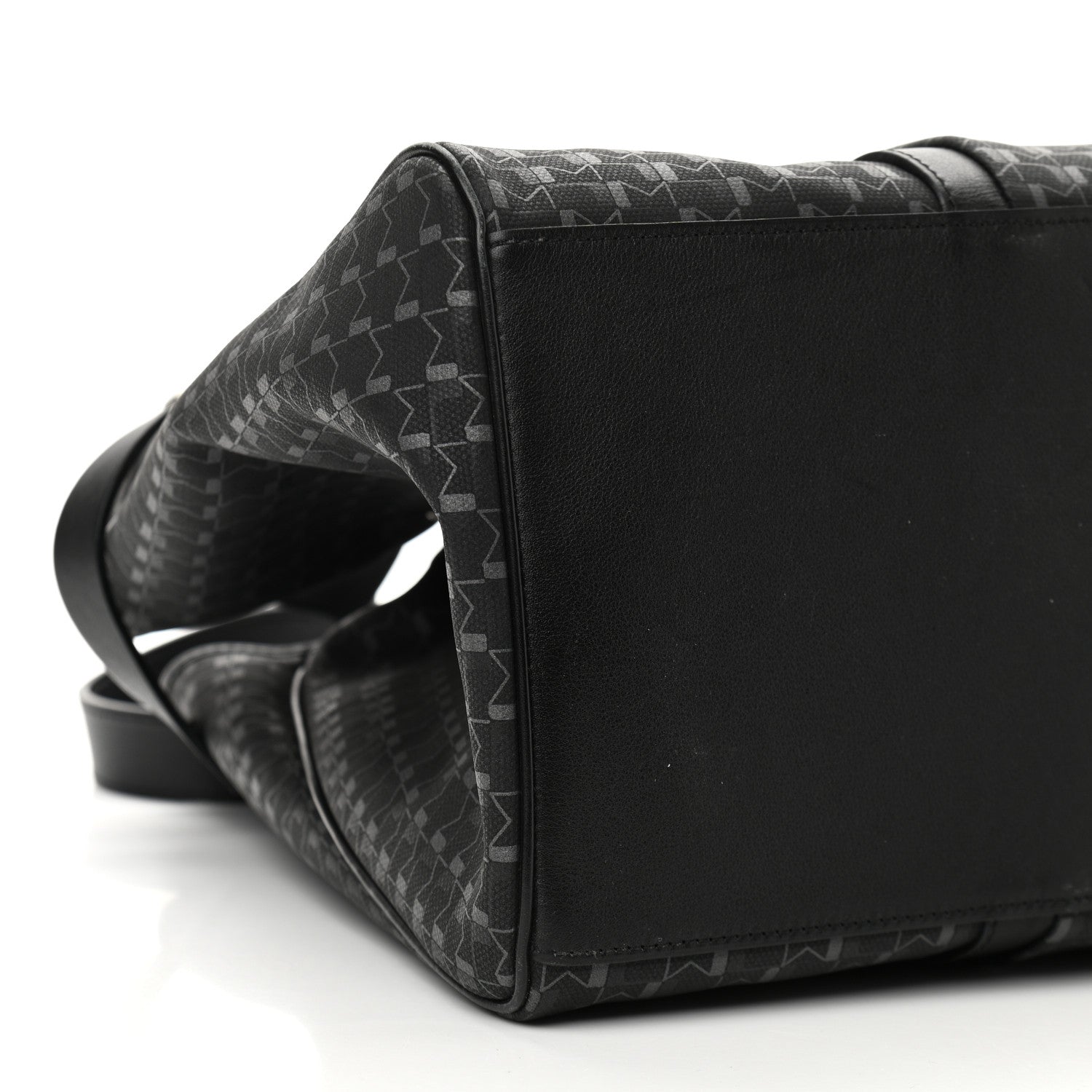 Moynat Calfskin Canvas 1920 Monogram Regate Tote Black 10 of 13