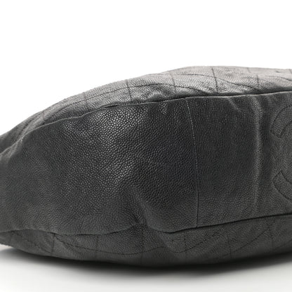 Chanel Caviar Quilted Simply CC Hobo Black 9 of 14
