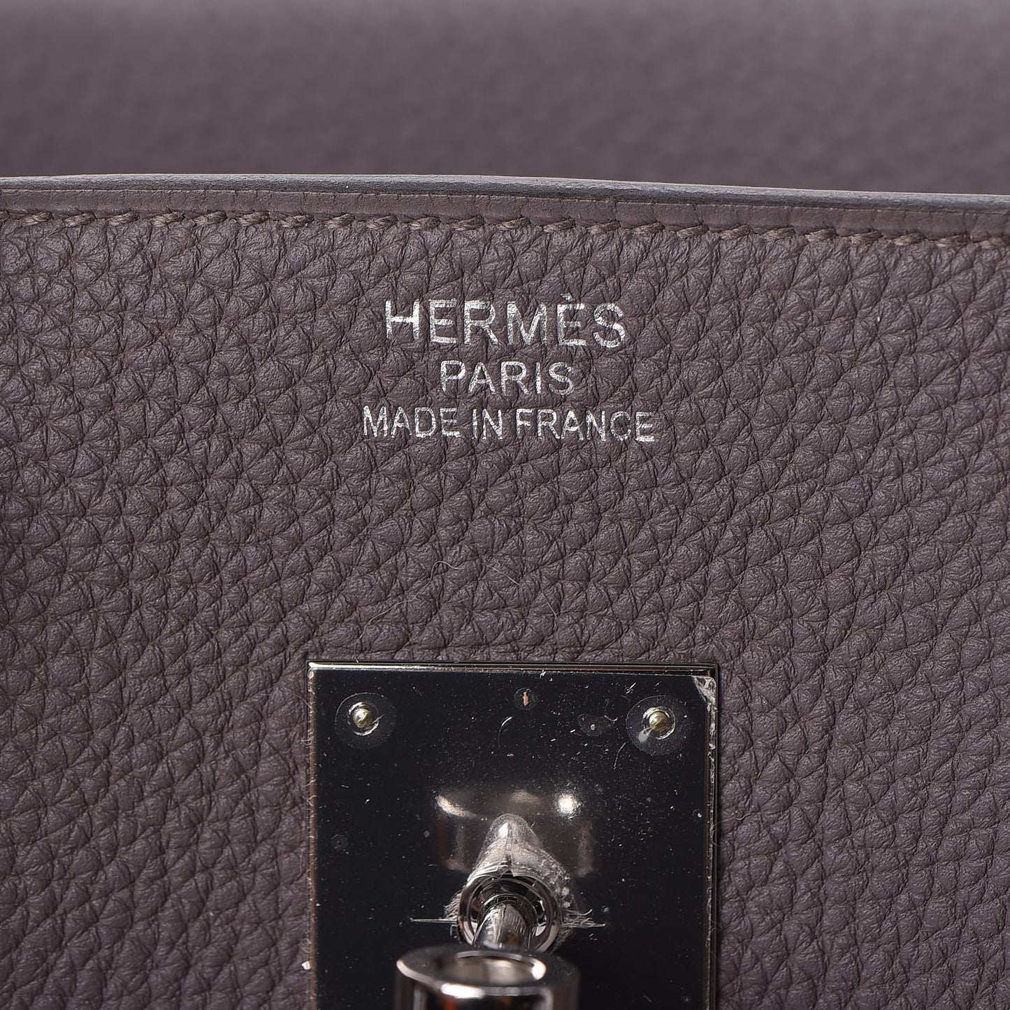 Togo Birkin 35 Etain