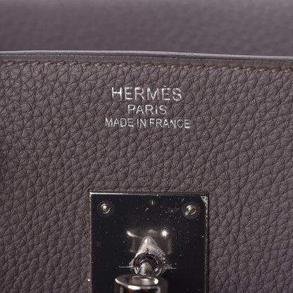 Hermes Togo Birkin 35 Etain 23 of 32