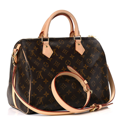 Louis Vuitton Monogram Speedy Bandouliere 30 3 of 11