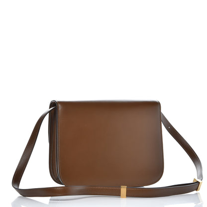 Celine Box Calfskin Medium Classic Box Flap Bag Camel 3 of 8