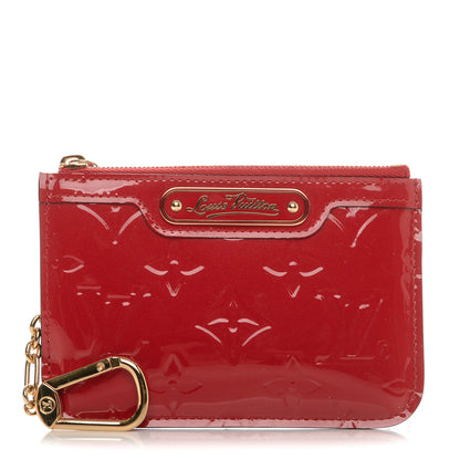 Louis Vuitton Vernis Key Pouch Cherry 1 of 6