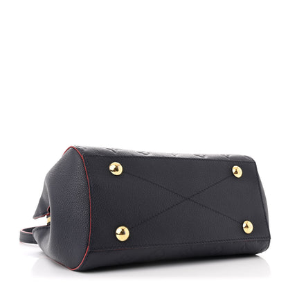 Louis Vuitton Empreinte Montaigne BB Marine Rouge 4 of 12