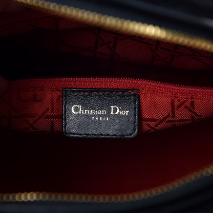 Christian Dior Lambskin Cannage Large Lady Dior Black 8 of 9