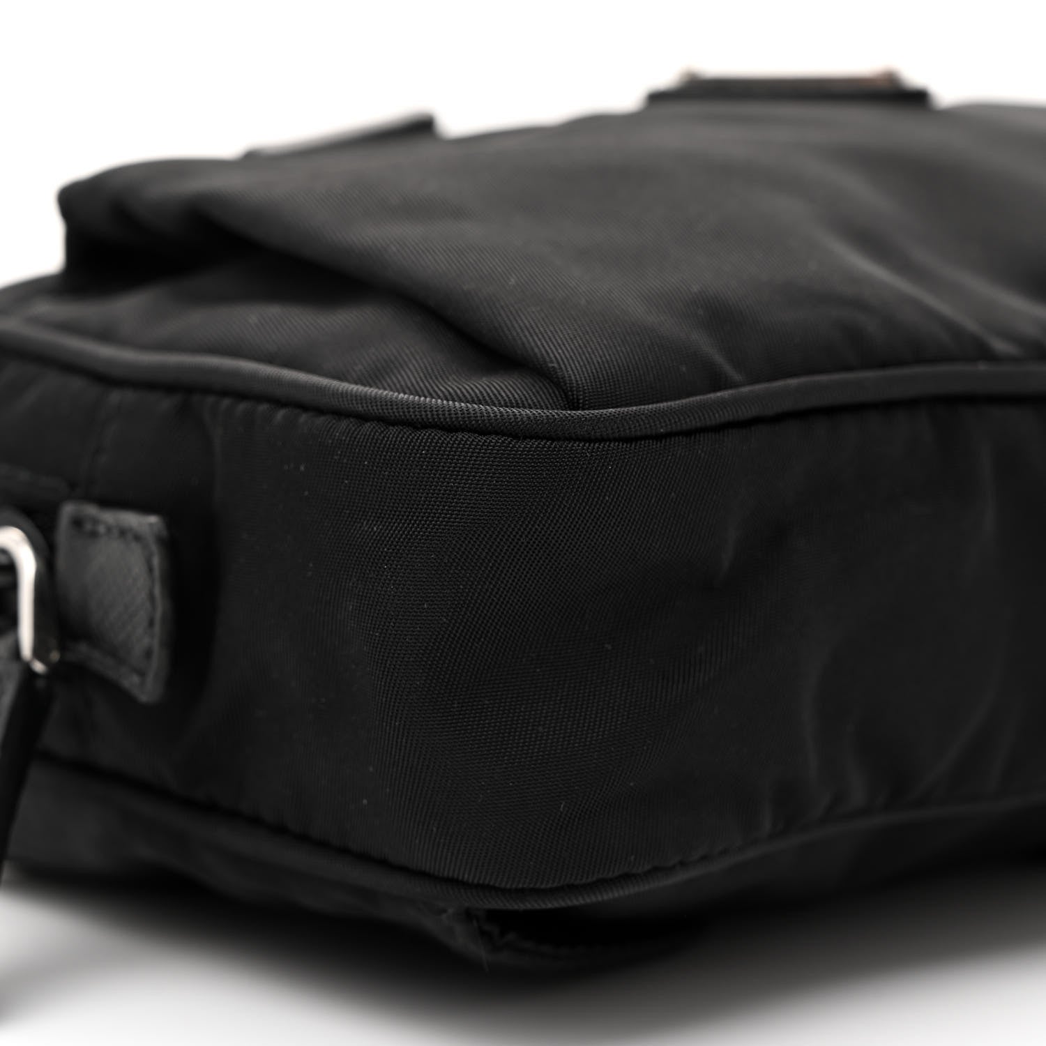 Prada Re-Nylon Saffiano Belt Bag Black 8 of 10