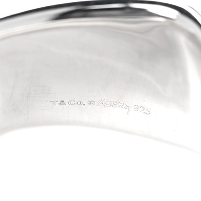 Tiffany Sterling Silver Frank Gehry Torque Wide Band Ring 53 6.25 5 of 6