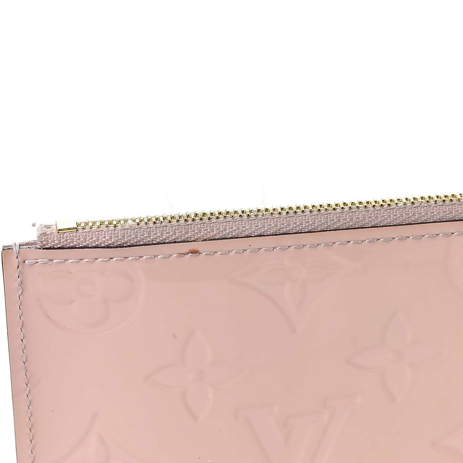 Louis Vuitton Vernis Felicie Chain Wallet Rose Ballerine 15 of 16