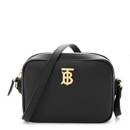 Burberry Grained Calfskin TB Small Camera Bag Black 1 of 10