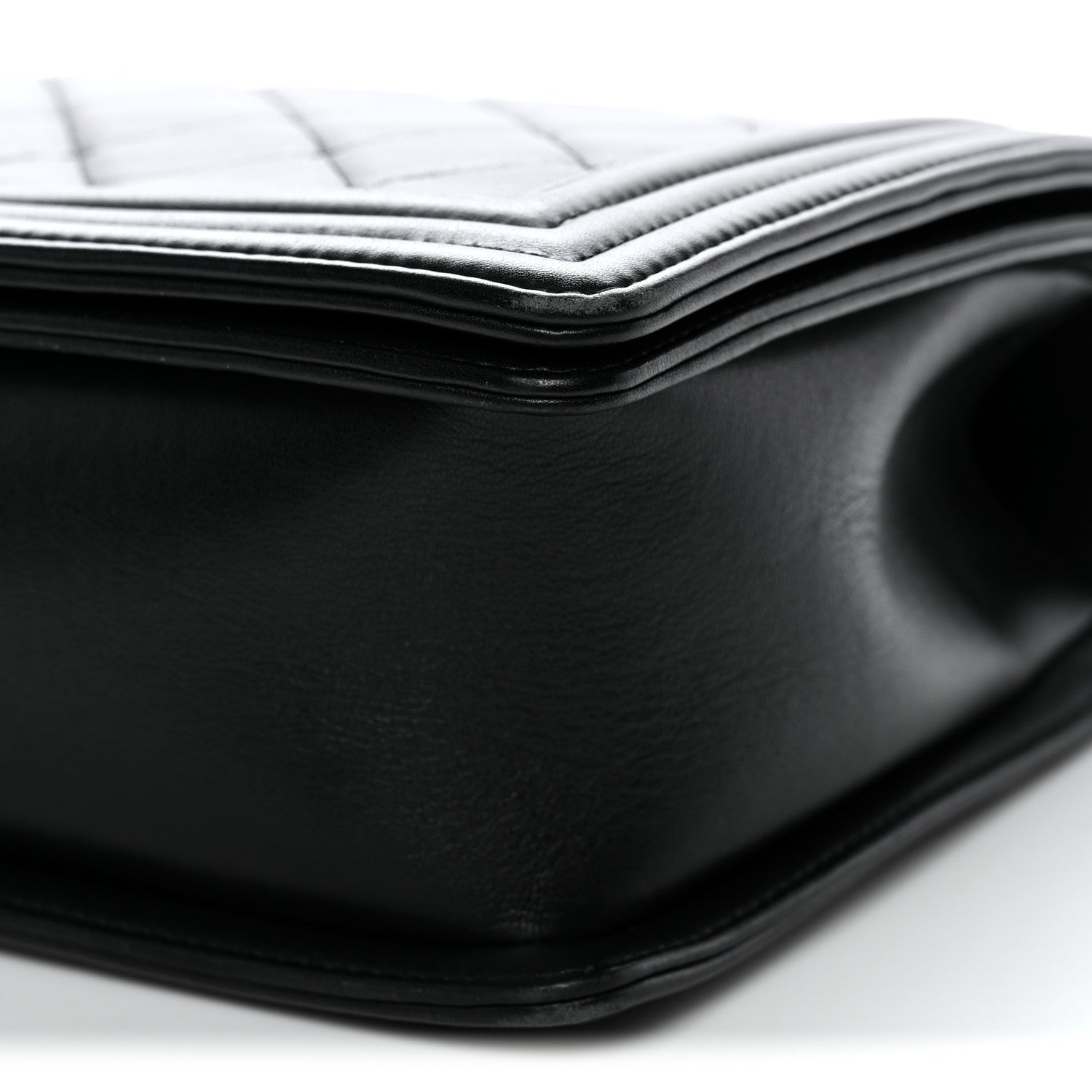 Chanel Calfskin Quilted Medium Boy Flap Black 10 of 13