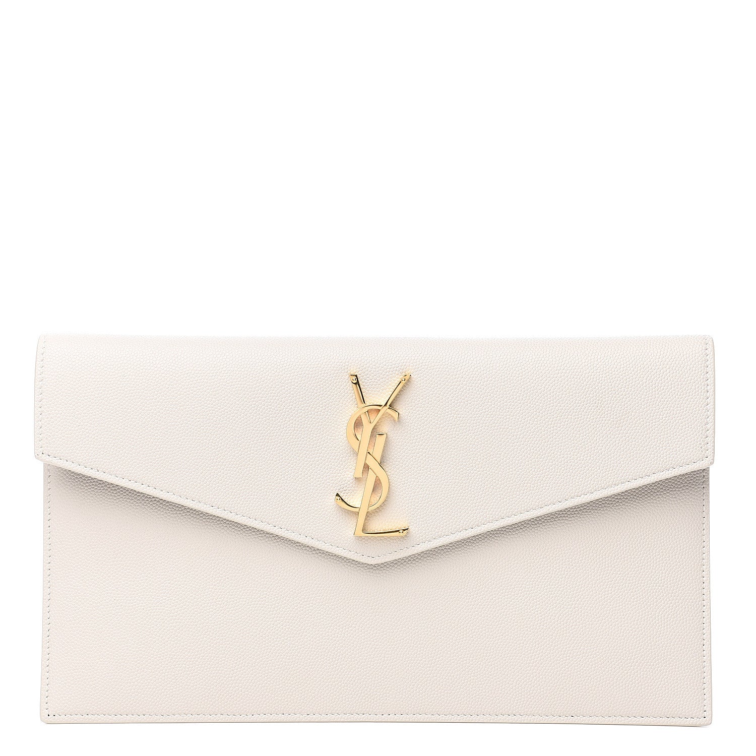 Saint Laurent Grain De Poudre Uptown Pouch Crema Soft 1 of 6