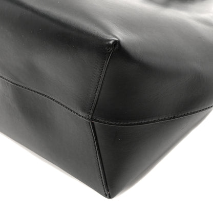 Mansur Gavriel Vegetable Tanned Calfskin Bucket Bag Black Flamma 10 of 10