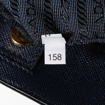 Prada Saffiano Lux Large Tote Baltico 9 of 10