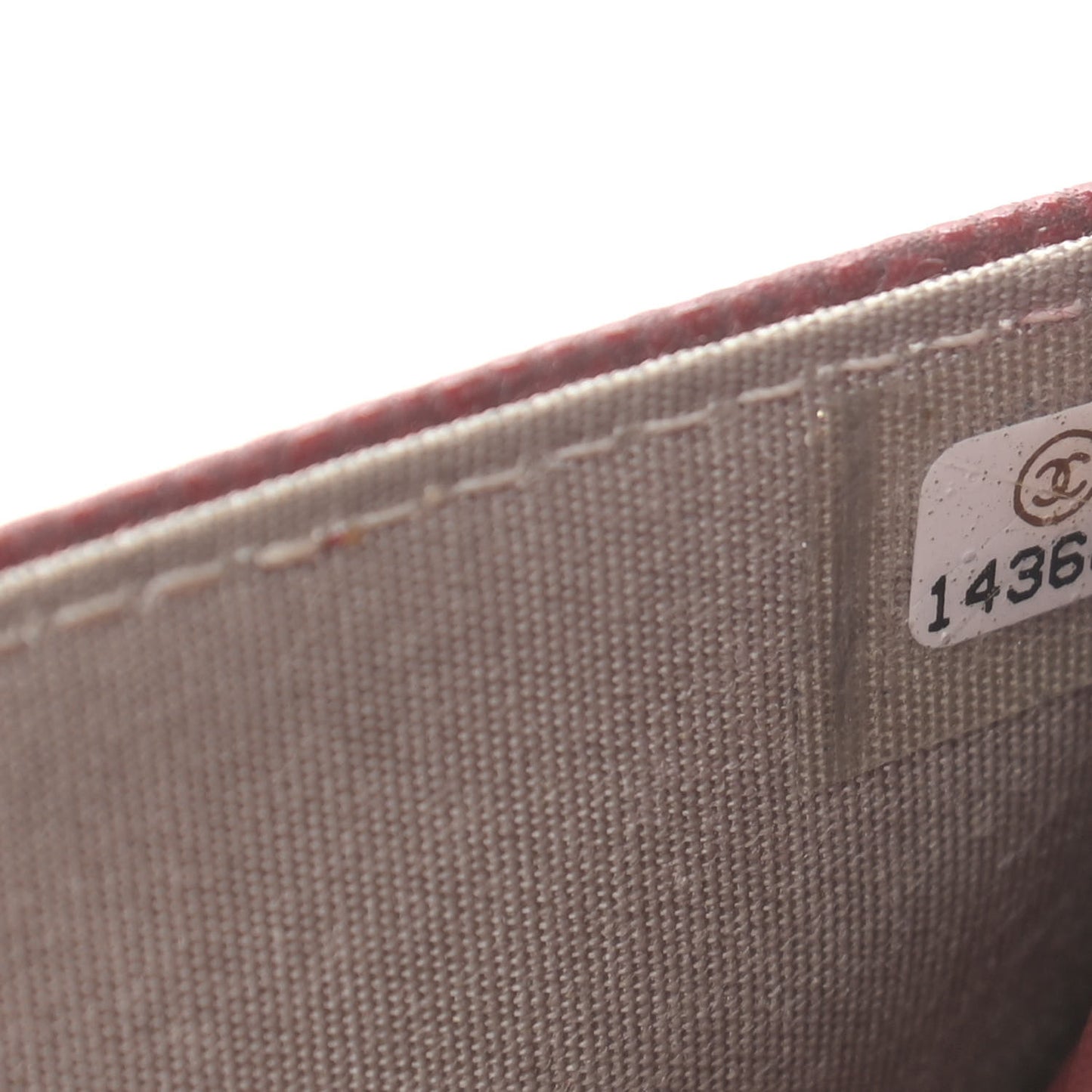 Caviar Timeless CC Wallet On Chain WOC Dark Pink